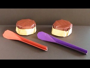 【折り紙】スプーン【origami】Spoon