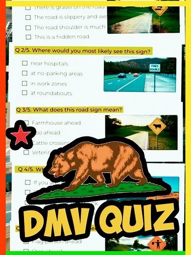 DMV Quiz: Can You Pass the Driving Test?