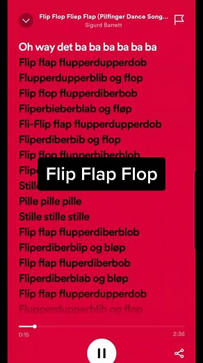 Flip Flap Flop Lyrics #flipflop #lyrics #music #Spotify #Song #flipchallenge #flipchallenge #sing