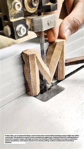 Smart Precision Wood Cutting Technique Using a Table Saw.