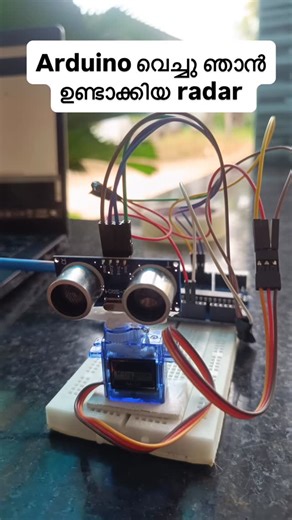 Rayyan S Anvar on Instagram: "Radar using arduino uno #dıy #arduino"