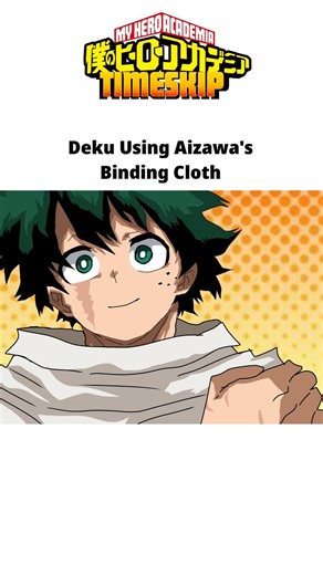 Deku Used Mr. Aizawa's Support Item #mha #myheroacademia #deku