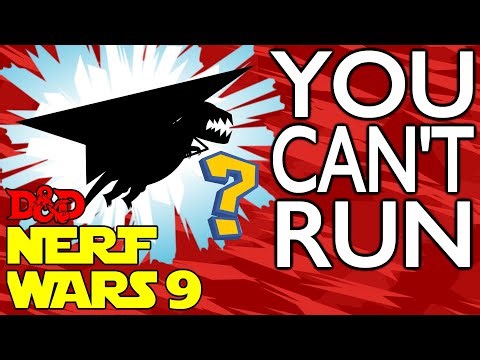 RUNNING is BANNED? D&D horror story (NERF WARS)