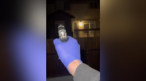 Video appears to show shots being fired into Calgary home