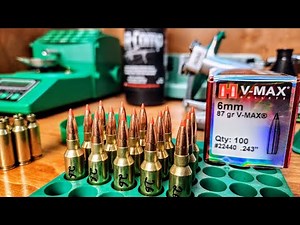 6mm ARC Handloading: Reloading 75 & 85 V-Max with AR-Comp. Part 2