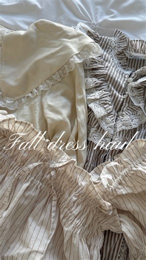 Shayna on Instagram: "Fall dress haul 🤎🎀🍂 Which is your favorite? . . . . . 🗝️ fall clothing haul, asos, try on, dresses, fall fashion, fall vibes, shopping, feminine fashion . #fallhaul #fallclothinghaul #fallvibes #asos #tryonhaul #fallfashion #shopping #femininefashion #falldresses #softgirlstyle #softgirloutfits #dresses #fallwardrobe #fallinspo"