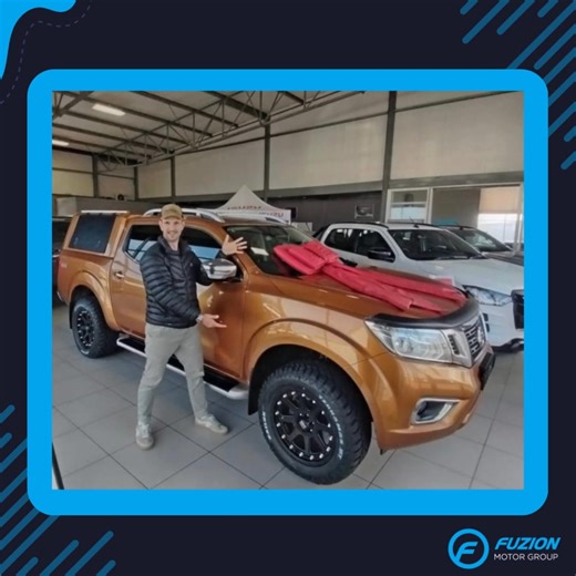 Baie geluk aan Mnr. Myburgh met die aankoop van jou Nissan Navara Double Cab! Ons wens jou baie veilige en sorgvrye kilometers toe en welkom by die Fuzion Familie! 拾拾 www.fuzion.co.za #fuzionpreownedwestcoast | Fuzion Pre-Owned | Facebook