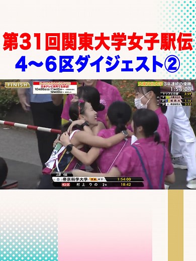 関東大学女子駅伝の全貌と新記録