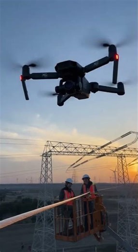 🤯 Power Line Stringing: See Our AI Tensioner Work! OHTL MUST-SEE!