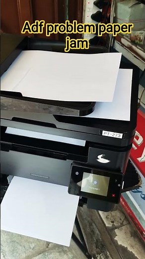 ADF Paper Jam Problem Solve | Step-by-Step Guide#computertechnic #printer #youtubeshorts
