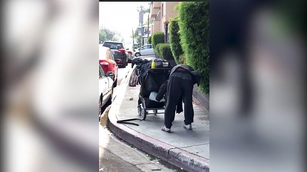 A look at the homeless camps and streets in downtown Los Angeles