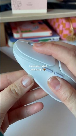 unboxing logitech g705 mouse | desk upgrade 🖱️ #logitech #desksetup #techunboxing