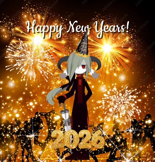 Envi Appreciation 8 | Happy new year everyone! I hope everyone has a wonderful 2026, I'm looking forward to posting more Envi and Lobco this year🥹❤️‍🩹💯 #okegom #funamusea #enviokegom #satanickokegom #newyears2026