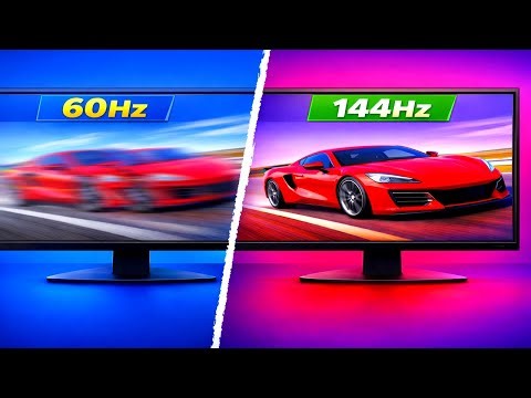 Monitor Refresh Rate Explained (60Hz vs 144Hz vs 240Hz)