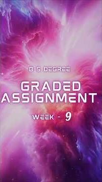 iit madras bs degree graded assignment week 9 computational thinking course