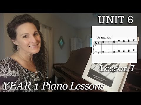 6-7 A Minor Technique and Improv [Year 1 #87] Easy Piano Classics|Free Adult Beginner Piano Lessons