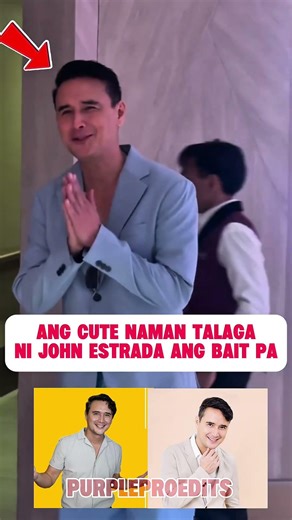 Mabait naman pala si john estrada mukang madaling lapita