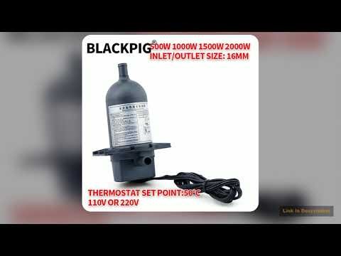 500W 1000W 2000W Diesel Generator Thermostat Jacket Water Heater Engine Selfcirculation Start