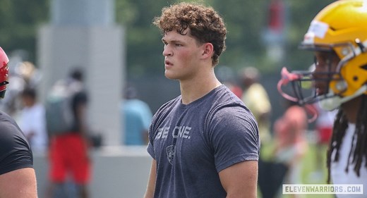 Five-Star 2027 Linebacker Cooper Witten, the Son of NFL Legend Jason Witten, Says Ohio State is in the Top Five of His Recruitment