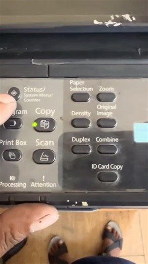 How to Change Paper Size Settings in Kyocera TASKalfa 1800 #kyocera #copier #officeprinter
