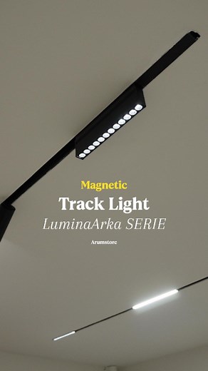 พามาดูโคมไฟ ✨Magnetic Track Light✨ทุกรุ่น แสงต่างกันยังไง👀 #ไฟแทรคไลท์ #tracklight #ไฟแต่งห้อง #ไฟตกแต่งบ้าน #ไฟเพดาน #ไฟบิ้วอิน | ARUM