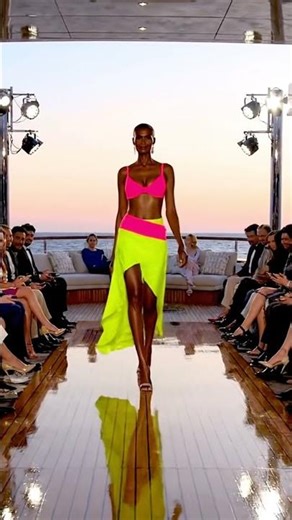 Yacht Fashion Show You Can't Miss #fashionevent #beachfashion #luxury