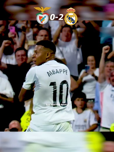 Real Madrid vs Benfica Match Highlights and Goals