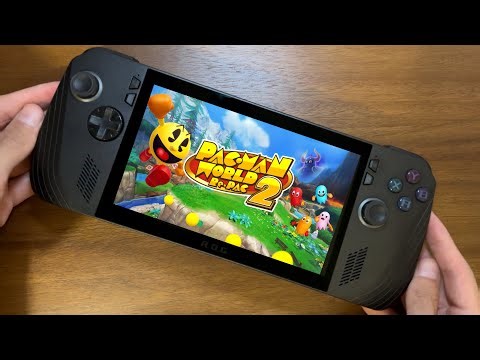 Pac-Man World 2 Re-Pac (Handheld) Asus ROG Ally X Gameplay