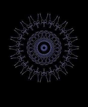 Twilight Spiral Chorus – Mandala Meditation #shorts