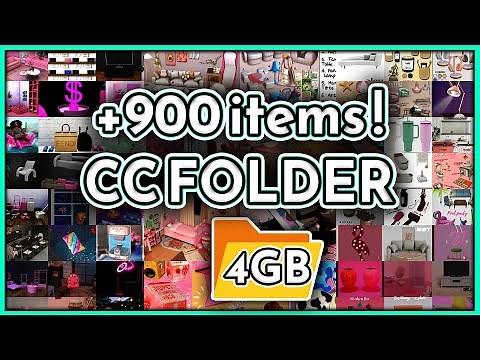 Sims4 very aesthetic BUY BUILD furniture cc folder MAXIS MATCH The Sims 4