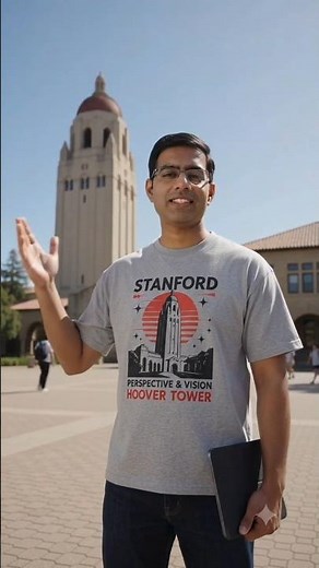 Stanford Campus Tour: Part 1 - Main Quad, Hoover Tower & Green Library!