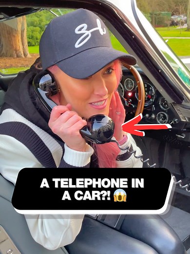 I tested out the gadgets inside the real James Bond car…😍 #jamesbond #astonmartin #gadgets