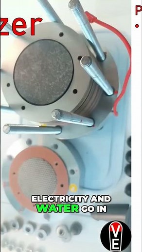 Electrolyzer Stack: H2 Production Explained Simply! #shorts