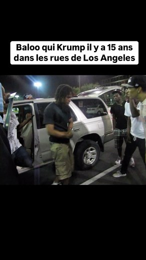 Baloo qui Krump il y a 15 ans dans les rues de Los Angeles 👀 @highboi_raskel | Baloo