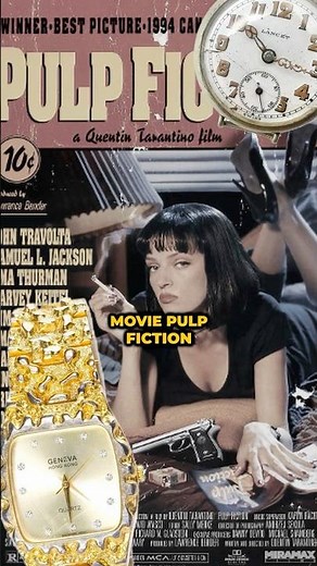 Unique watches from Pulp Fiction #watches