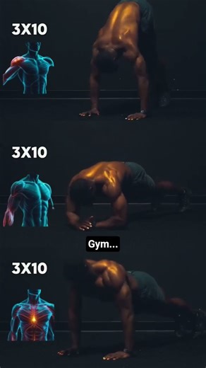 The 3 Basic Push Ups You NEED To Master#gym