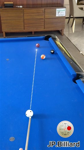 Control the cue ball, control the game #jpbilliard #billiard #billiards