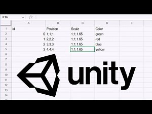 Google таблицы в Unity