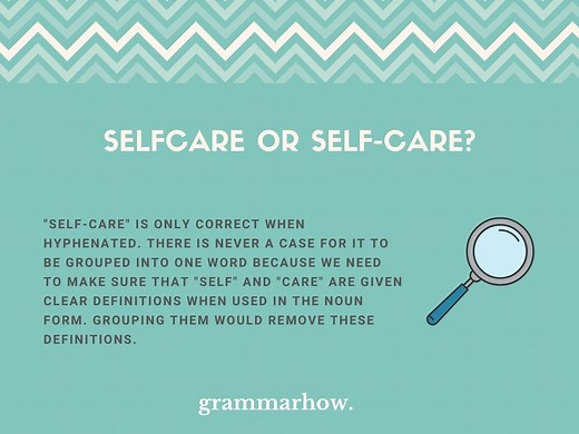 Selfcare or Self-care? (Helpful Examples)