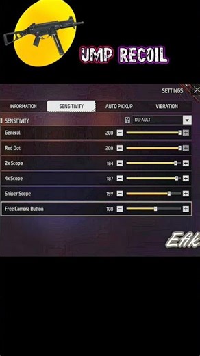 ump gun recoil problem sensitive #shorts #viralvideo #shortsfeed