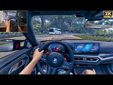 BMW M2 | Steering Wheel | Logitech g29 setup | The Crew Motorfest Gameplay