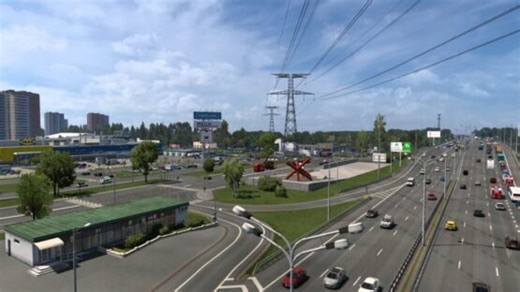 RusMap 2.54.1 | ETS2 mods