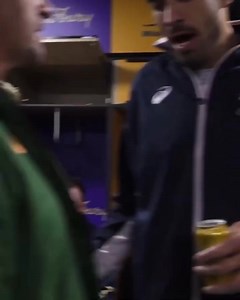 Why you can't beat rugby 🤝 Allan Alaalatoa and Eben Etzebeth sharing a beer back in 2022. | Rugby Highlights