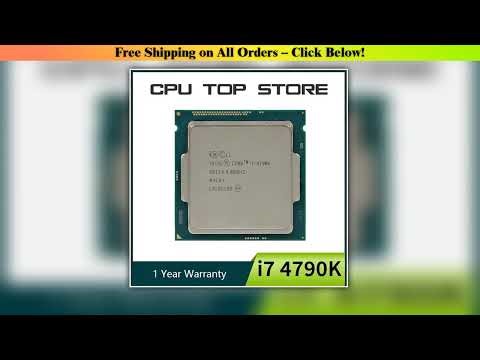 Intel Core i7 4790K 4.0GHz Quad-Core Eight-Thread LGA 1150 cpu processor Top Trending Item
