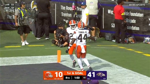 Dillon Gabriel is on the board! He finds fellow rookie Dylan Sampson for the late score. | Cleveland Browns on CBS Sports