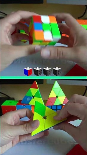 Rubik's Cube vs Pyraminx 🔥