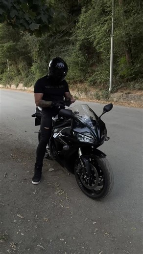 Blacked out like my thoughts at full throttle. #allblackeverything #stealthmode #motomood #fyp #1000rr