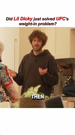 lil dicky solution weight in problem 🤔