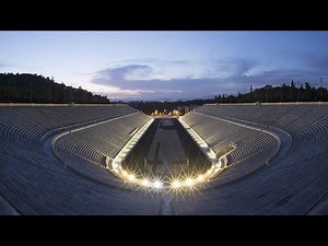 #70 Ardittos hill walk overlooking Panathenaic stadium - Kallimarmaro in Athens