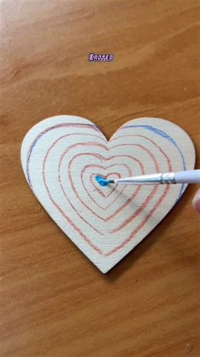 corazón azul de las chicas súper poderosas 🩵🩷💚 #pintura #arte #dibujo #corazon #ppg | Arte Con Carter